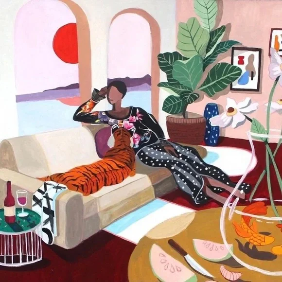 Fits Puzzle ‘Tiger Queen’ - Picture 2 of 4